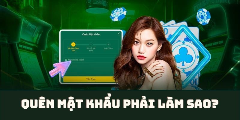 Phải làm sao khi quên password là câu hỏi thường gặp nhất